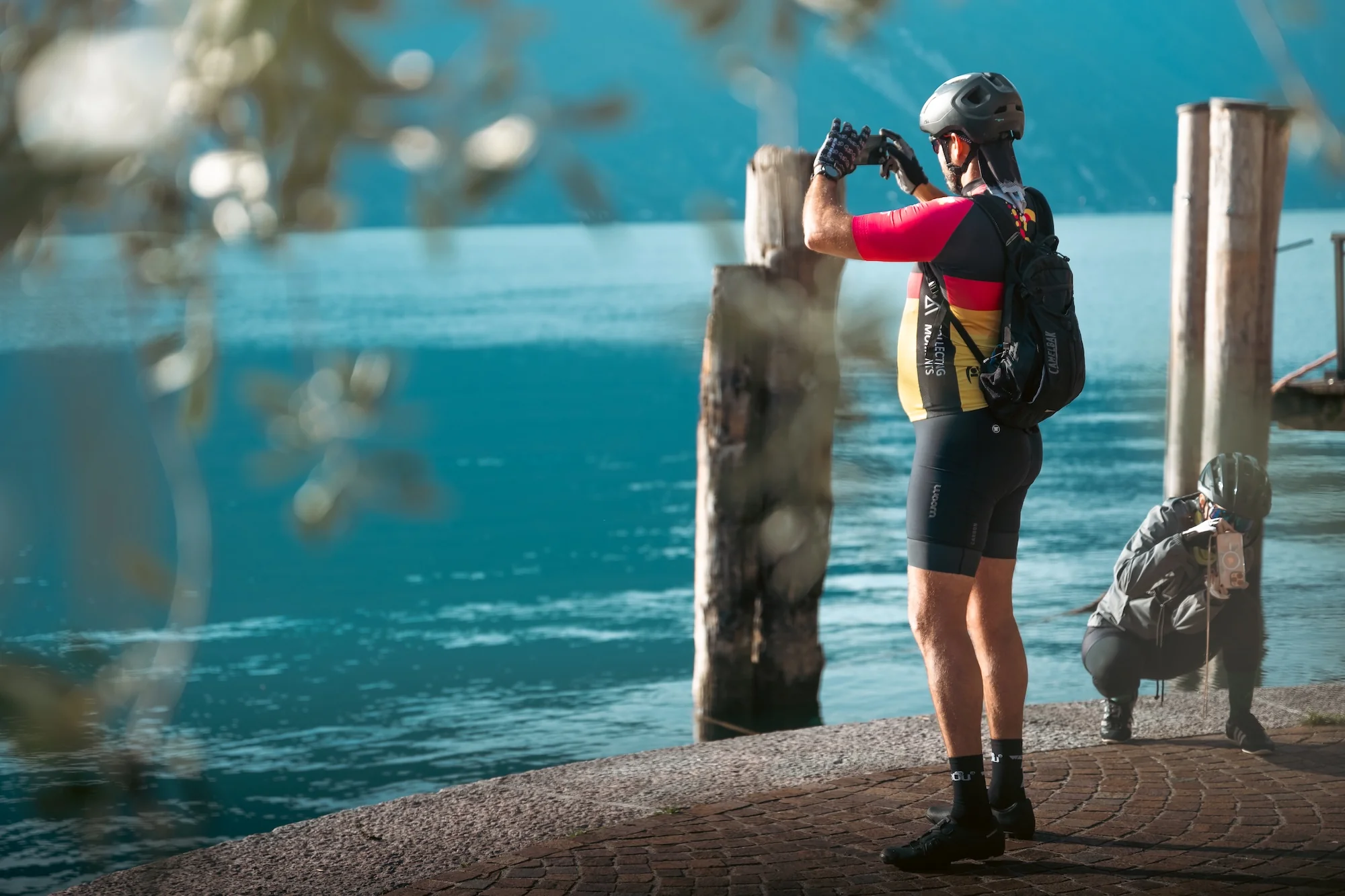 Cycling near Lake Garda
